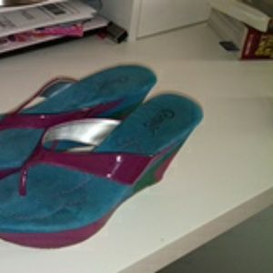 Carlos Santana sandal heels